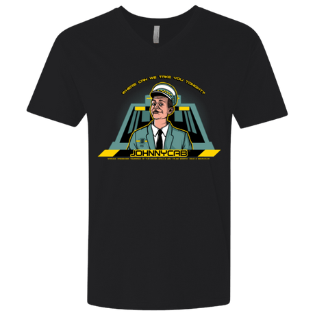 T-Shirts Black / X-Small Johnnycab Men's Premium V-Neck