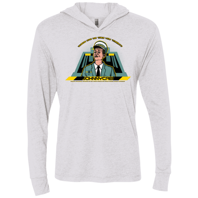 T-Shirts Heather White / X-Small Johnnycab Triblend Long Sleeve Hoodie Tee