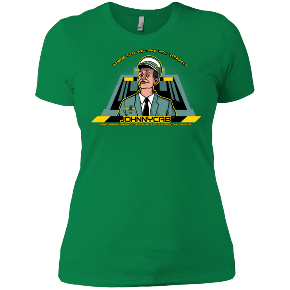 T-Shirts Kelly Green / X-Small Johnnycab Women's Premium T-Shirt