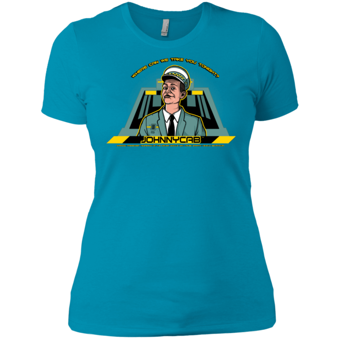 T-Shirts Turquoise / X-Small Johnnycab Women's Premium T-Shirt