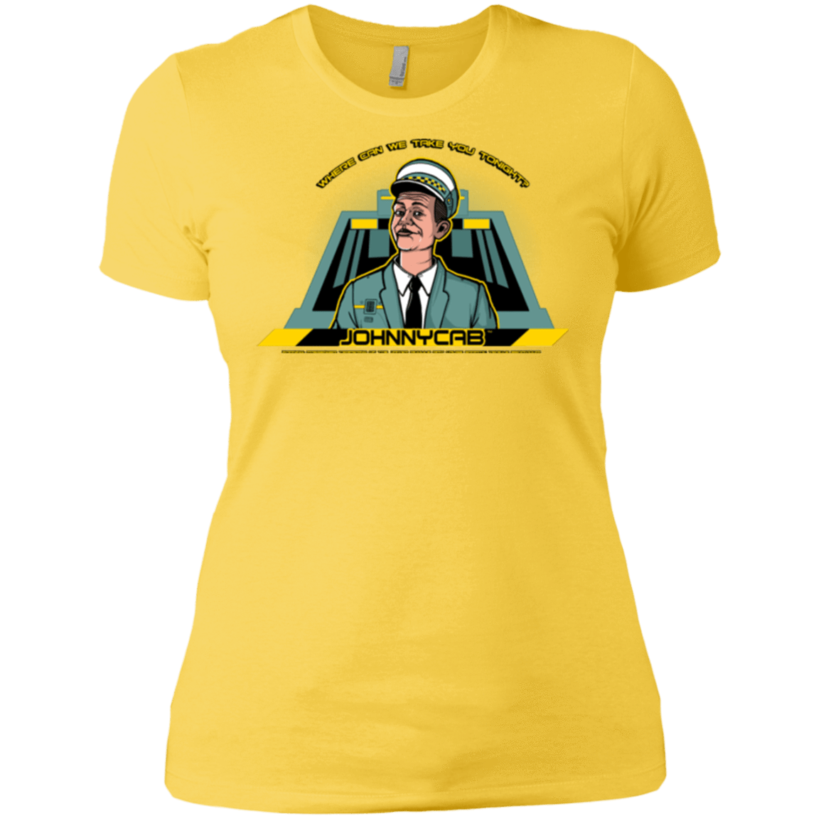 T-Shirts Vibrant Yellow / X-Small Johnnycab Women's Premium T-Shirt