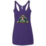 T-Shirts Purple / X-Small Johnnycab Women's Triblend Racerback Tank