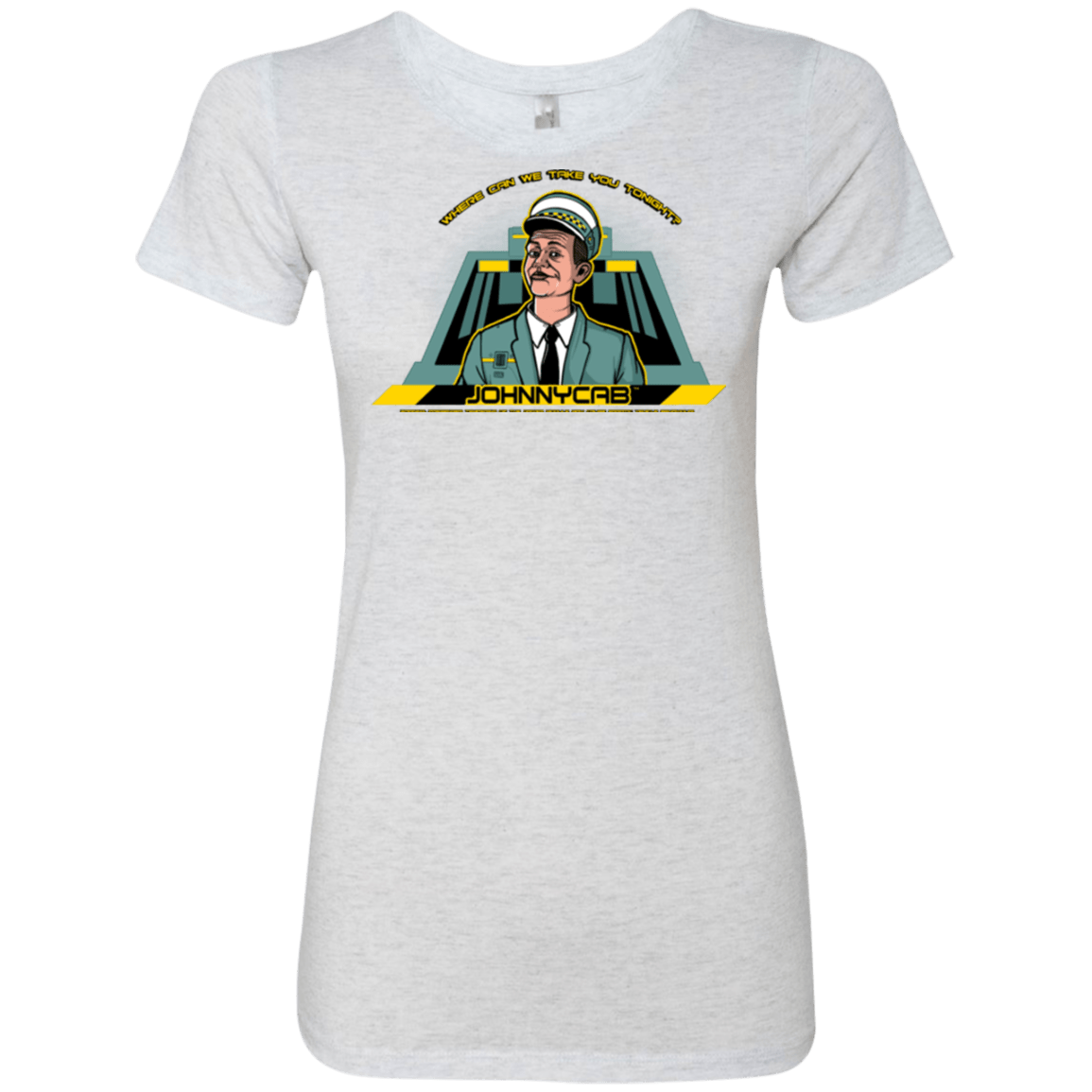 T-Shirts Heather White / Small Johnnycab Women's Triblend T-Shirt