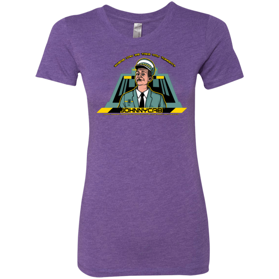T-Shirts Purple Rush / Small Johnnycab Women's Triblend T-Shirt