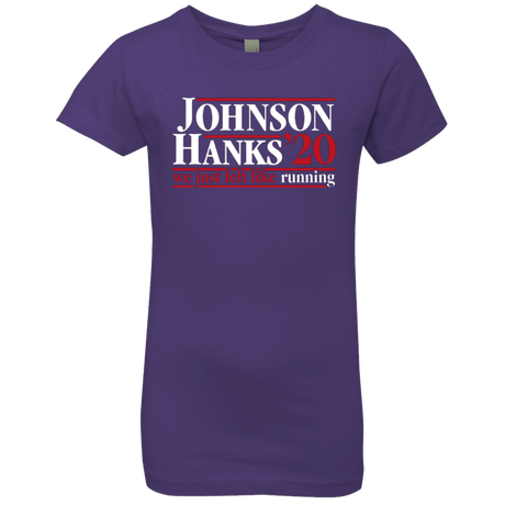 T-Shirts Purple Rush / YXS Johnson Hanks 2020 Girls Premium T-Shirt