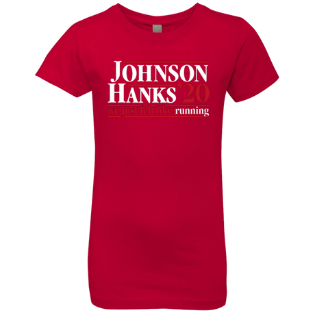 T-Shirts Red / YXS Johnson Hanks 2020 Girls Premium T-Shirt