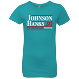 T-Shirts Tahiti Blue / YXS Johnson Hanks 2020 Girls Premium T-Shirt