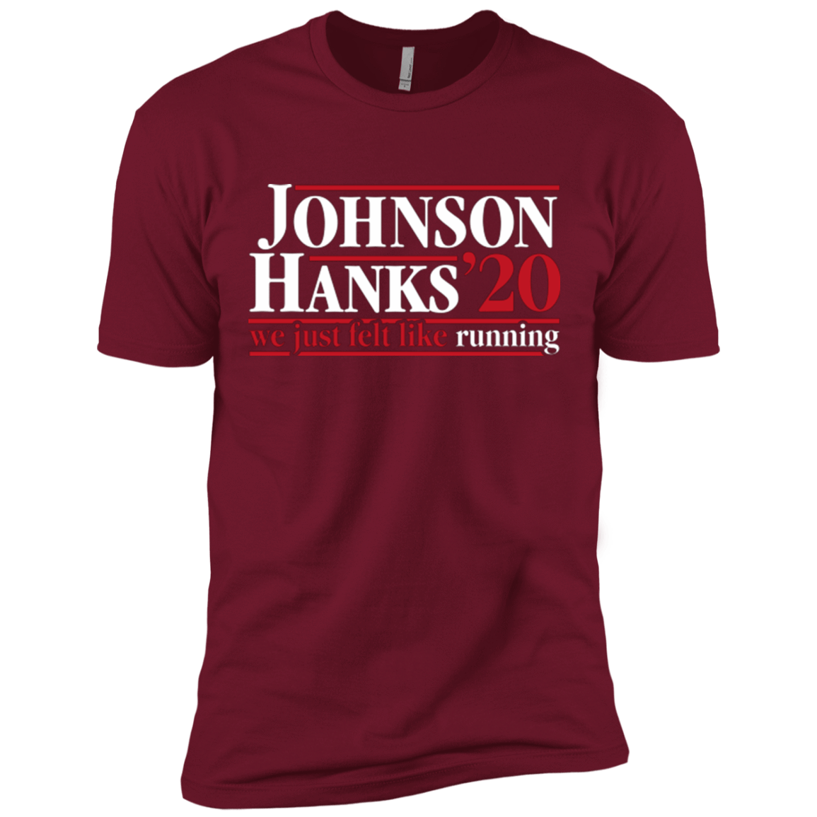 T-Shirts Cardinal / X-Small Johnson Hanks 2020 Men's Premium T-Shirt