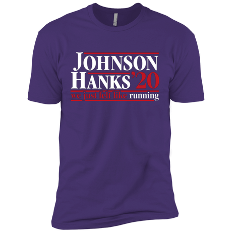 T-Shirts Purple / X-Small Johnson Hanks 2020 Men's Premium T-Shirt