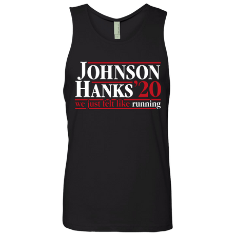 T-Shirts Black / Small Johnson Hanks 2020 Men's Premium Tank Top