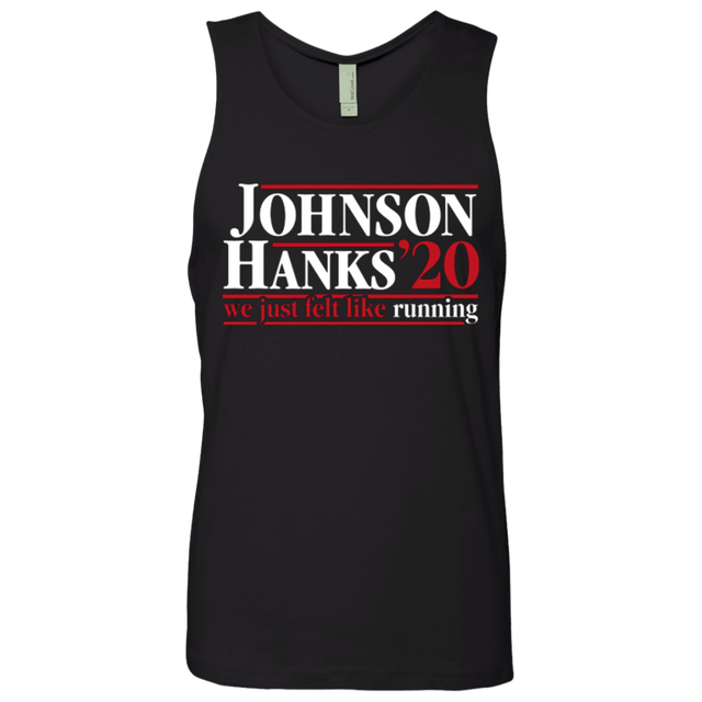 T-Shirts Black / Small Johnson Hanks 2020 Men's Premium Tank Top