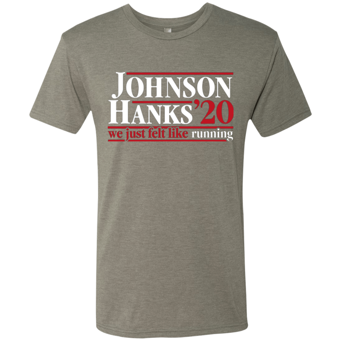 T-Shirts Venetian Grey / Small Johnson Hanks 2020 Men's Triblend T-Shirt