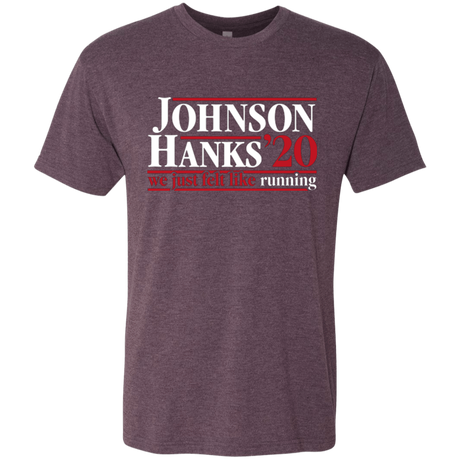 T-Shirts Vintage Purple / Small Johnson Hanks 2020 Men's Triblend T-Shirt