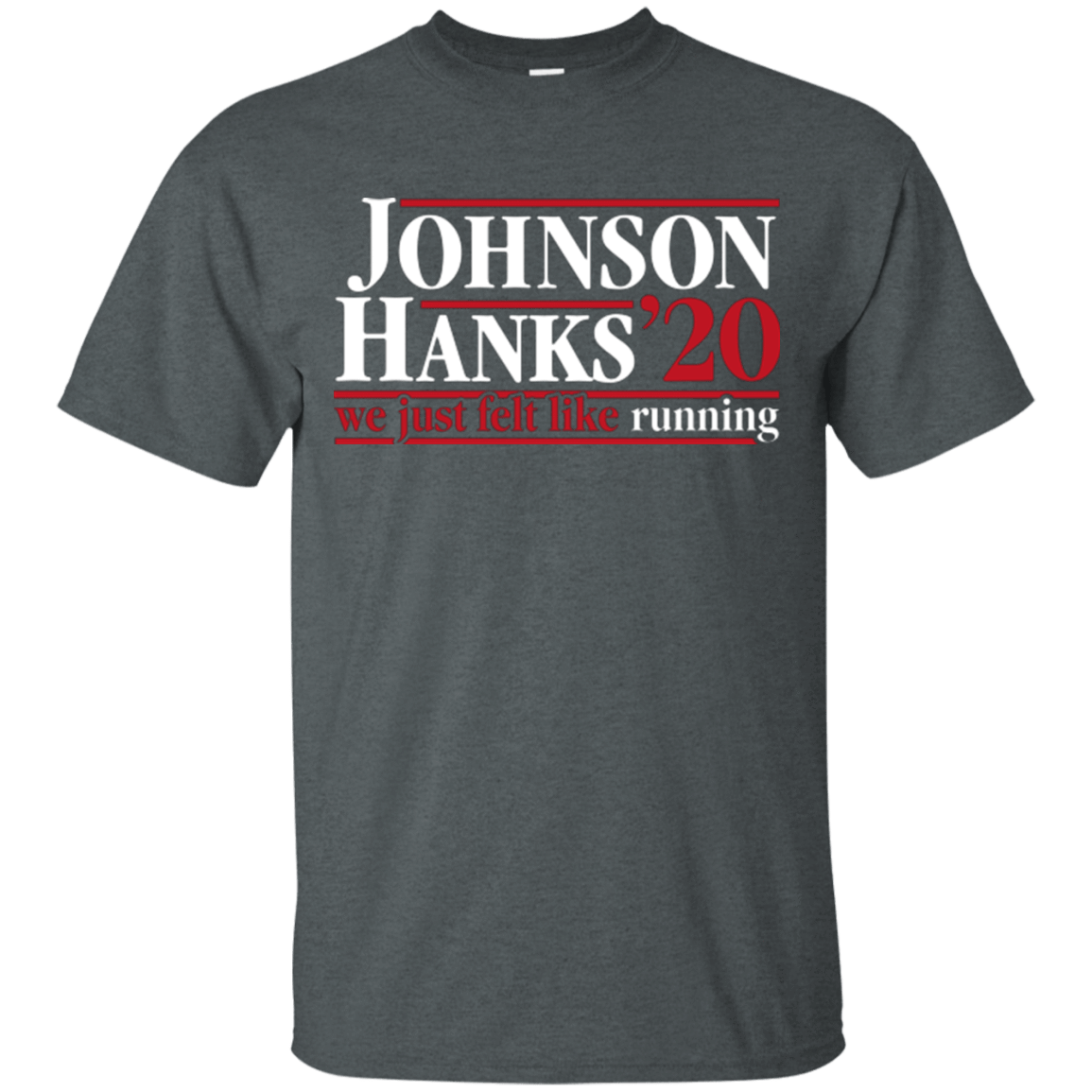 T-Shirts Dark Heather / Small Johnson Hanks 2020 T-Shirt