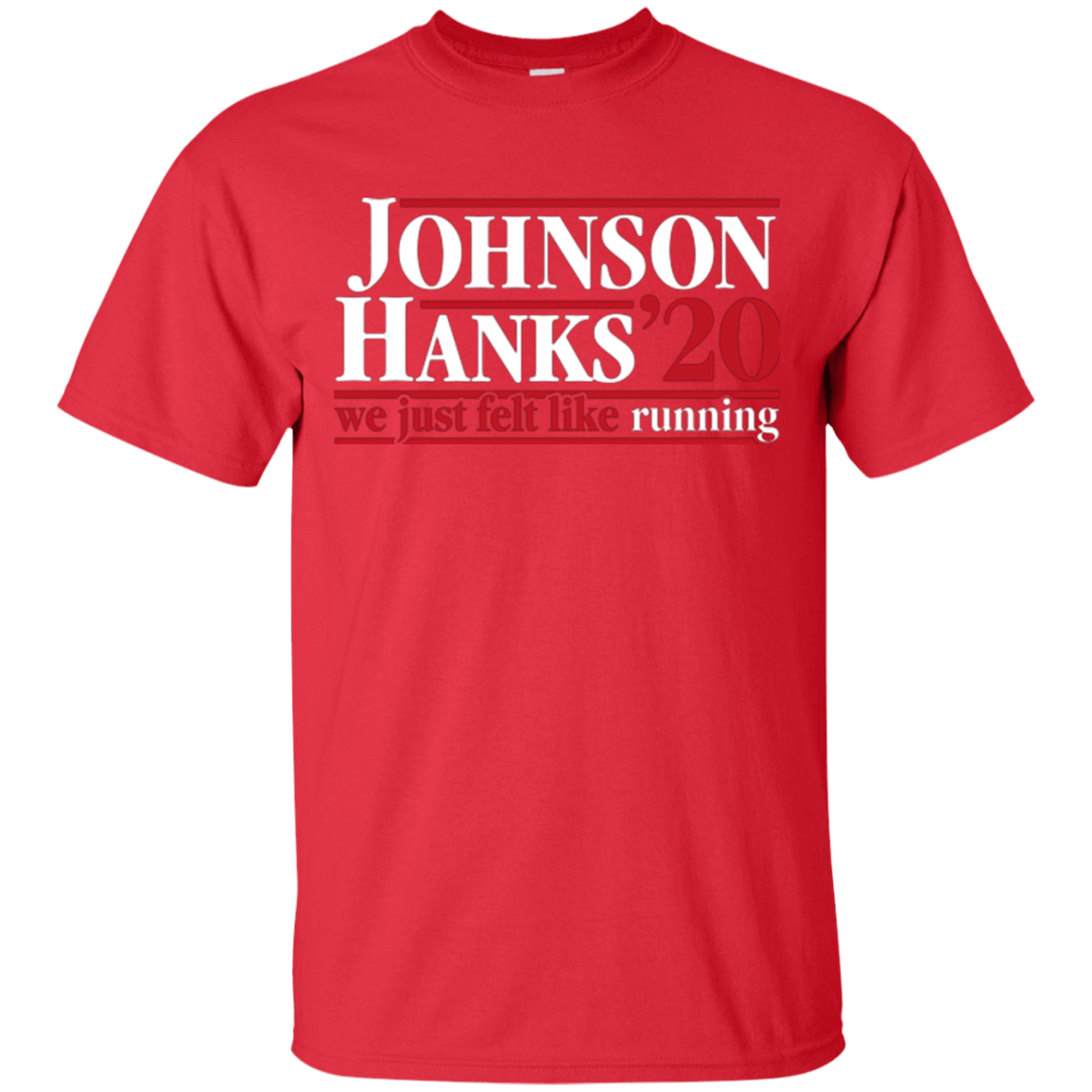 T-Shirts Red / Small Johnson Hanks 2020 T-Shirt