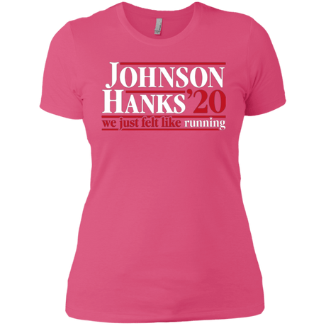 T-Shirts Hot Pink / X-Small Johnson Hanks 2020 Women's Premium T-Shirt