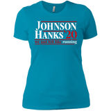 T-Shirts Turquoise / X-Small Johnson Hanks 2020 Women's Premium T-Shirt