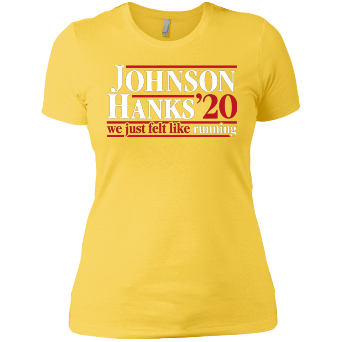 T-Shirts Vibrant Yellow / X-Small Johnson Hanks 2020 Women's Premium T-Shirt