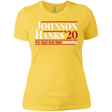 T-Shirts Vibrant Yellow / X-Small Johnson Hanks 2020 Women's Premium T-Shirt