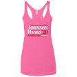 T-Shirts Vintage Pink / X-Small Johnson Hanks 2020 Women's Triblend Racerback Tank