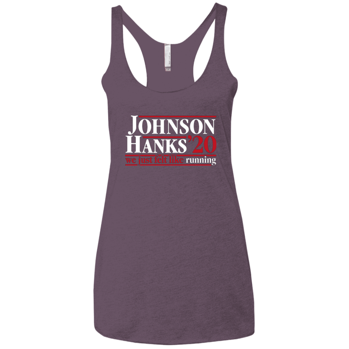 Johnson Hanks 2020 Women's Triblend Racerback Tank