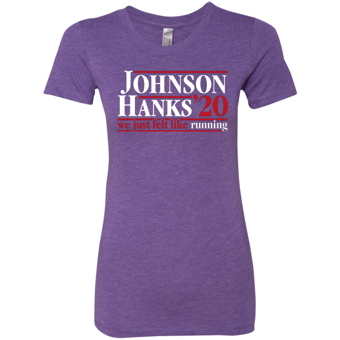 T-Shirts Purple Rush / Small Johnson Hanks 2020 Women's Triblend T-Shirt