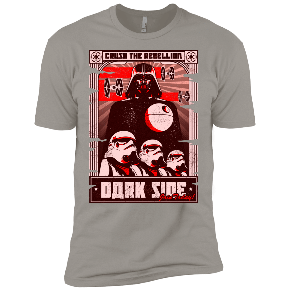 T-Shirts Light Grey / YXS Join the Dark SIde Boys Premium T-Shirt