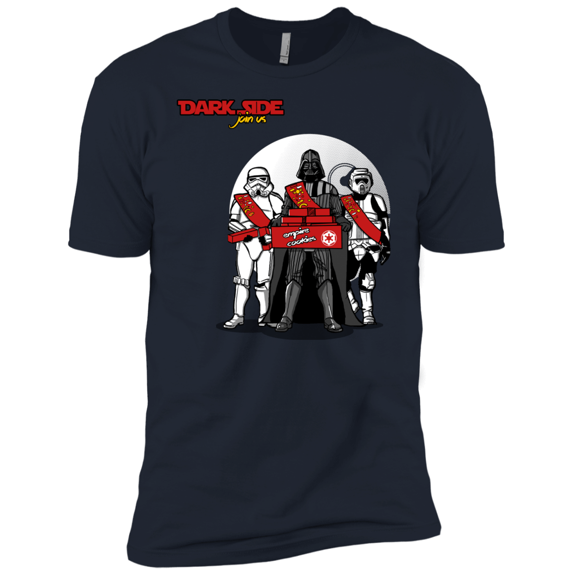 T-Shirts Midnight Navy / YXS Join The Dark Side Boys Premium T-Shirt