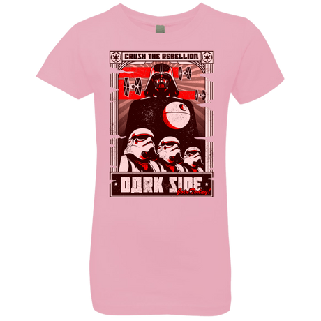 T-Shirts Light Pink / YXS Join the Dark SIde Girls Premium T-Shirt