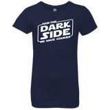 T-Shirts Midnight Navy / YXS Join The Dark Side Girls Premium T-Shirt