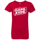 T-Shirts Red / YXS Join The Dark Side Girls Premium T-Shirt