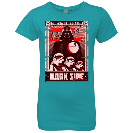 T-Shirts Tahiti Blue / YXS Join the Dark SIde Girls Premium T-Shirt
