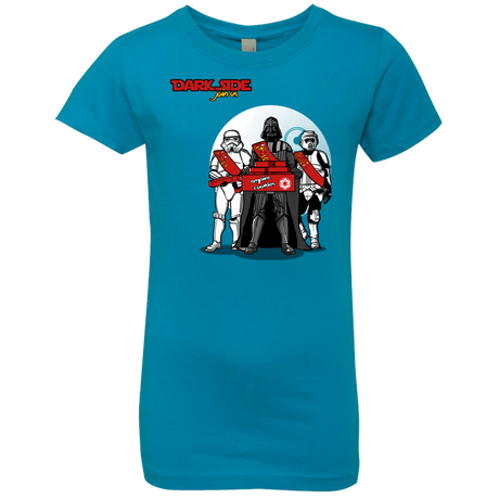 T-Shirts Turquoise / YXS Join The Dark Side Girls Premium T-Shirt