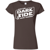 T-Shirts Dark Chocolate / S Join The Dark Side Junior Slimmer-Fit T-Shirt