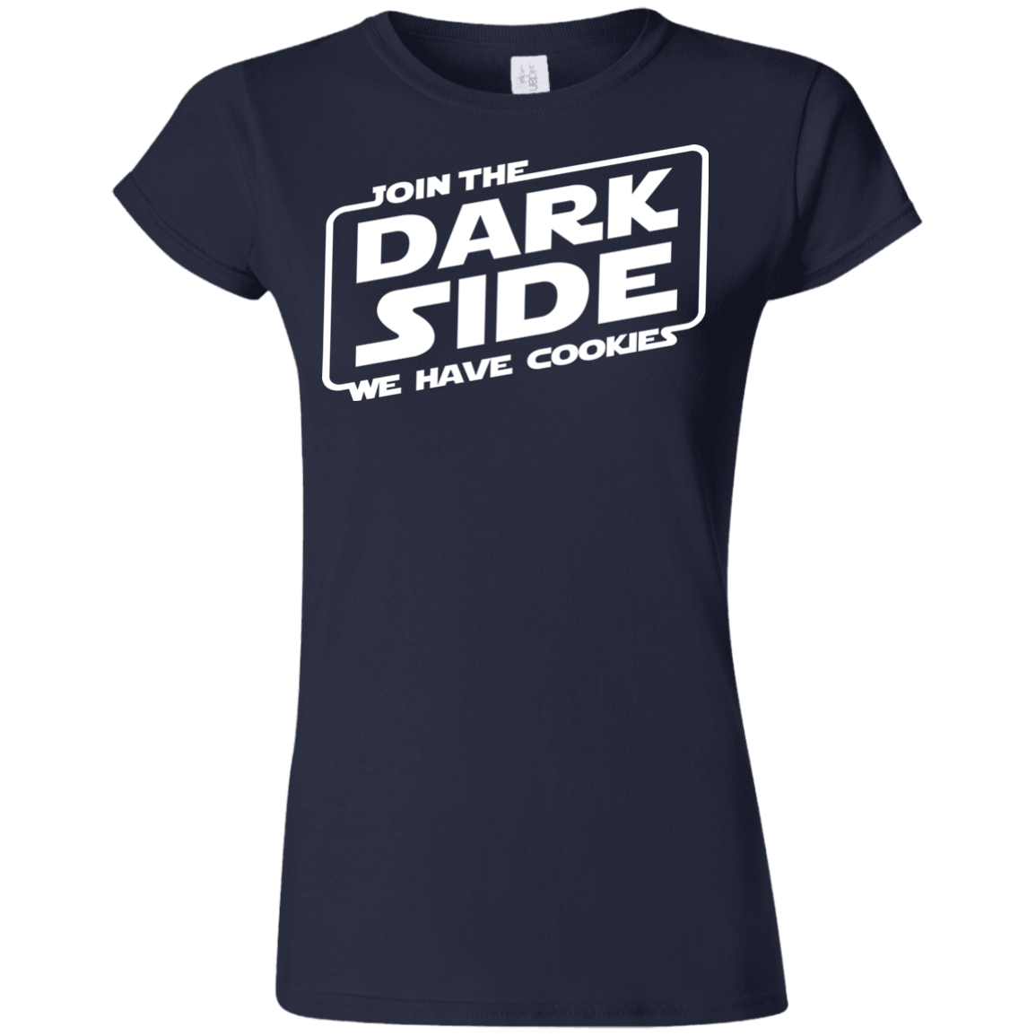 T-Shirts Navy / S Join The Dark Side Junior Slimmer-Fit T-Shirt