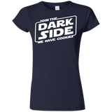 T-Shirts Navy / S Join The Dark Side Junior Slimmer-Fit T-Shirt