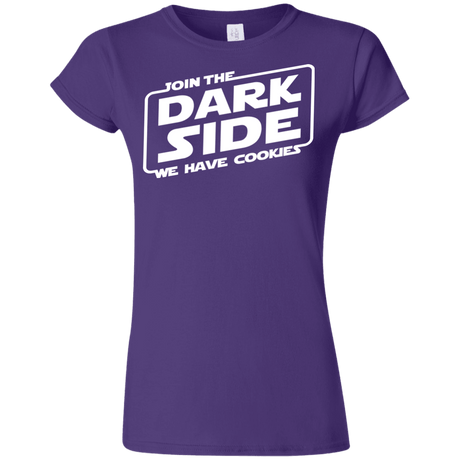 T-Shirts Purple / S Join The Dark Side Junior Slimmer-Fit T-Shirt