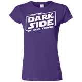 T-Shirts Purple / S Join The Dark Side Junior Slimmer-Fit T-Shirt