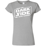 T-Shirts Sport Grey / S Join The Dark Side Junior Slimmer-Fit T-Shirt