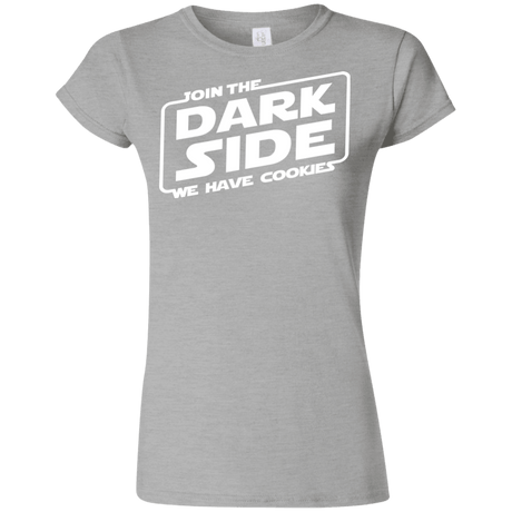 T-Shirts Sport Grey / S Join The Dark Side Junior Slimmer-Fit T-Shirt