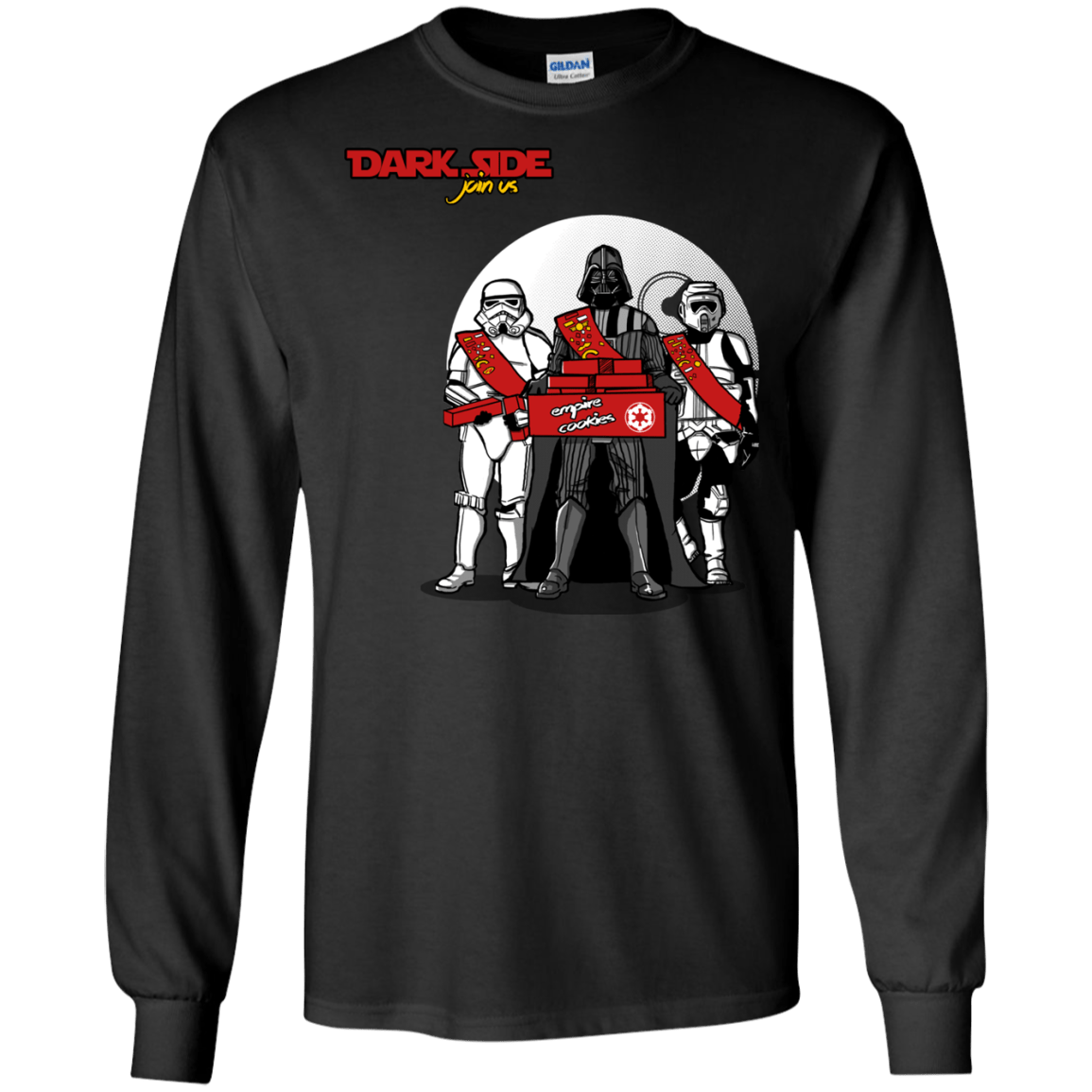 T-Shirts Black / S Join The Dark Side Men's Long Sleeve T-Shirt