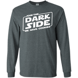 T-Shirts Dark Heather / S Join The Dark Side Men's Long Sleeve T-Shirt