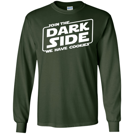 T-Shirts Forest Green / S Join The Dark Side Men's Long Sleeve T-Shirt