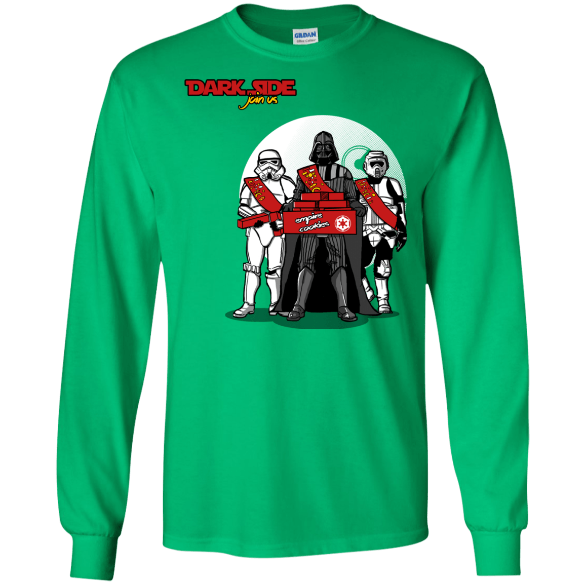 T-Shirts Irish Green / S Join The Dark Side Men's Long Sleeve T-Shirt