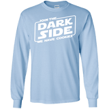 T-Shirts Light Blue / S Join The Dark Side Men's Long Sleeve T-Shirt