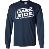 T-Shirts Navy / S Join The Dark Side Men's Long Sleeve T-Shirt