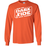 T-Shirts Orange / S Join The Dark Side Men's Long Sleeve T-Shirt