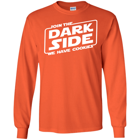 T-Shirts Orange / S Join The Dark Side Men's Long Sleeve T-Shirt