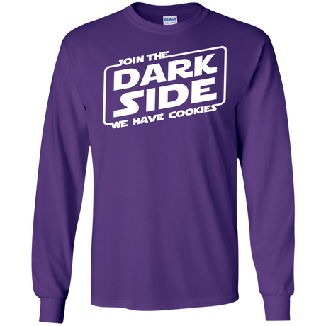 T-Shirts Purple / S Join The Dark Side Men's Long Sleeve T-Shirt