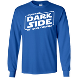 T-Shirts Royal / S Join The Dark Side Men's Long Sleeve T-Shirt